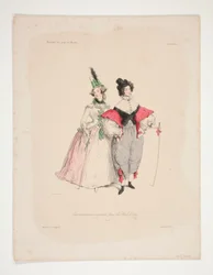 Original Costumes for the Balls of 1834. Nos. 2 and 3.