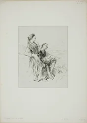 Untitled (Two Basque Girls)