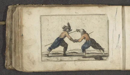 Two Actors in Combat