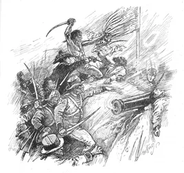 They Strove To Scale The Rampart, 1902