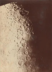 Lunar Photograph, South Pole, 1890