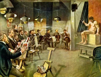 Art Students, c.1930