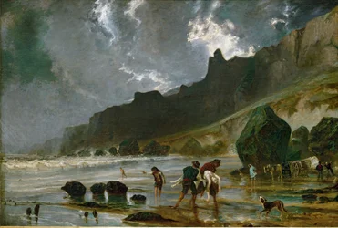 The Cliffs of Houlgate, France