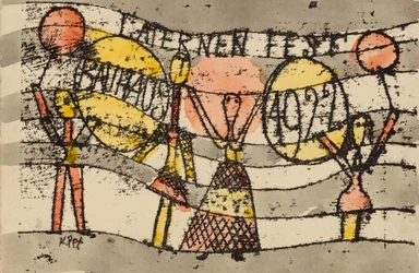 Laternenfest Bauhaus 1922