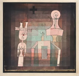 Still Life with Sculptures. 1923