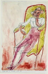 Young Woman in the Armchair