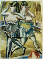 Two Circus Dancers
