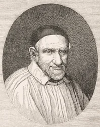 Saint Vincent de Paul, French Catholic Priest and Saint (after a work by Simon Francois)