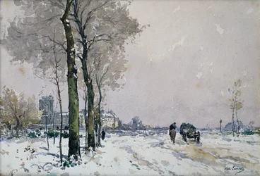The Outskirts of a Town, Winter