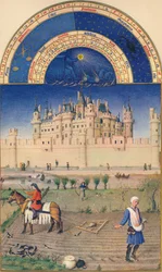 October - the Louvre, 15th century