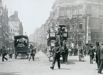 Ludgate Circus, London, Prepared for Queen Victoria