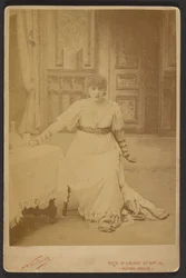 Sarah Bernhardt as Floria in La Tosca