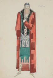 Costume design for King Lear