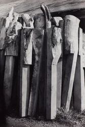 Totems, Old Shipyard, Rye Harbour