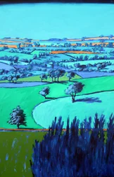 Blue Landscape