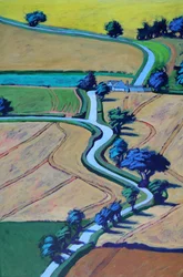 Lane in Summer (detail)