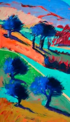 Looking West #2 (detail), 2024