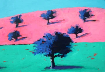 Pink Hills #3, 2022