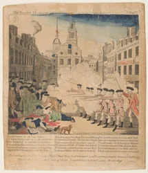 The Boston Massacre, 5th March 1770