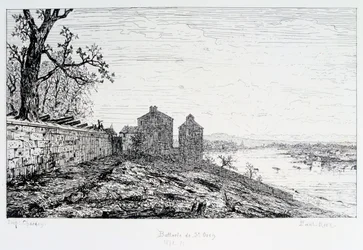 Battery of St Ouen, Siege of Paris, 1870-1871