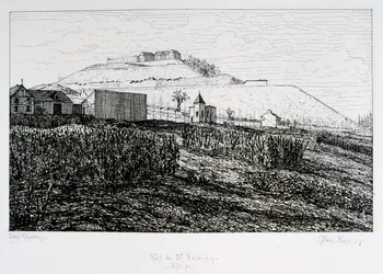 Fort du Mont Valerien, Siege of Paris