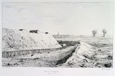 Haute Brugeres, Siege of Paris