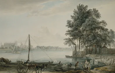 A View of Eton College from the Thames