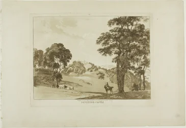 Denefawr Castle, plate eleven from Twelve Views in Wales