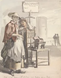 London Cries: "Turn your Copper into Silver Now before Your Eyes" (Title Page Design)