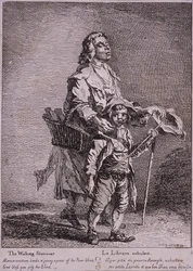 The Walking Stationer, Cries of London, 1760