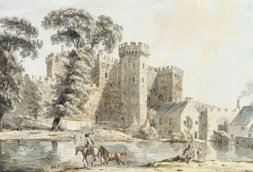 The South Gate of Cardiff Castle
