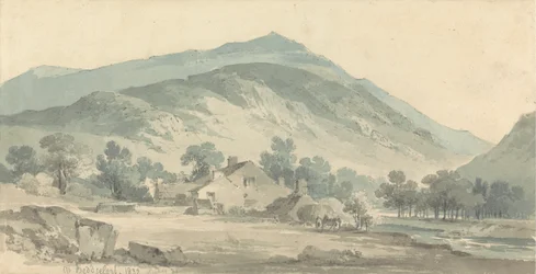 Landscape at Beddgelert, North Wales