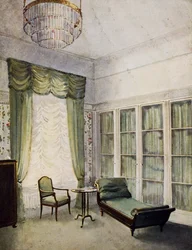 Sitting Area, Early 20th Century, by Paul Schultze-Naumburg