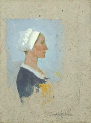 A Breton Peasant Woman