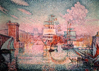 Entrance to the Port of Marseilles, 1911