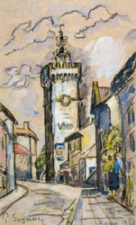 The Bell Tower in Viviers