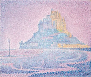Mont Saint-Michel, Fog and Sun, 1897