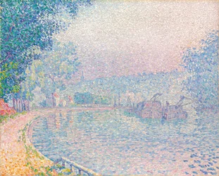 Samois, The Shore, Morning