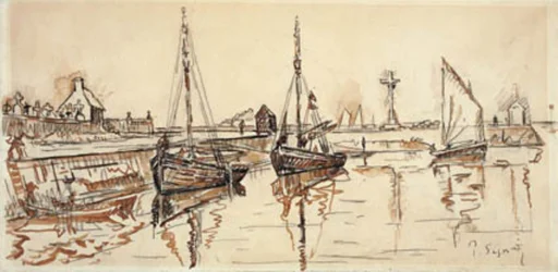 Sailing Ships in Barfleur