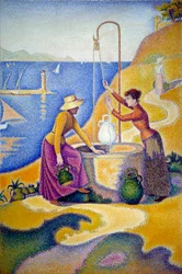 Women at the Well or Young Provencales at the Well