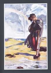 Come unto the yellow sands, illustration from The Tempest, 1908