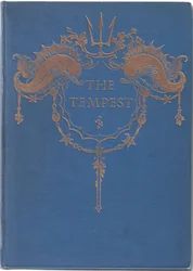 Front cover design, illustration from The Tempest, 1908