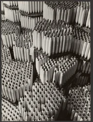 Stacked Spools of String