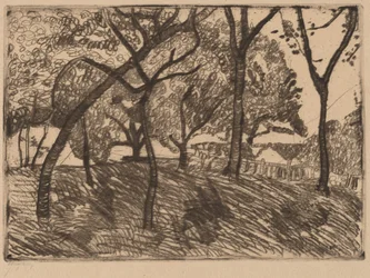 Landscape with Trees