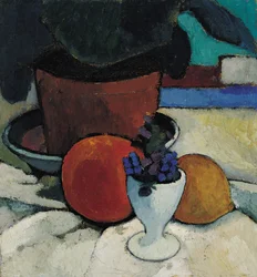 Still Life with Plant and Egg Cup