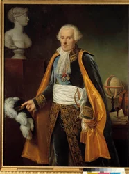 Portrait of Pierre Simon, Marquis de Laplace, Astronomer