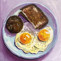 Sunny Breakfast Plate