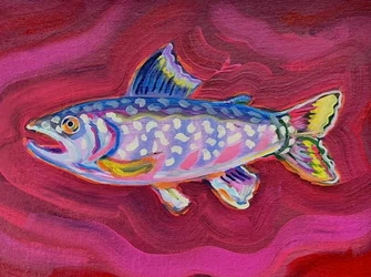 Vibrant Brook Trout