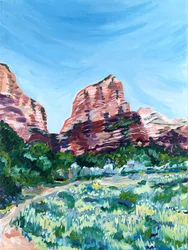 Vibrant Desert Landscape