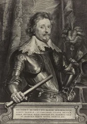 Frederico Henrico (Frederick Henry, Prince of Orange) (engraving on laid paper)
